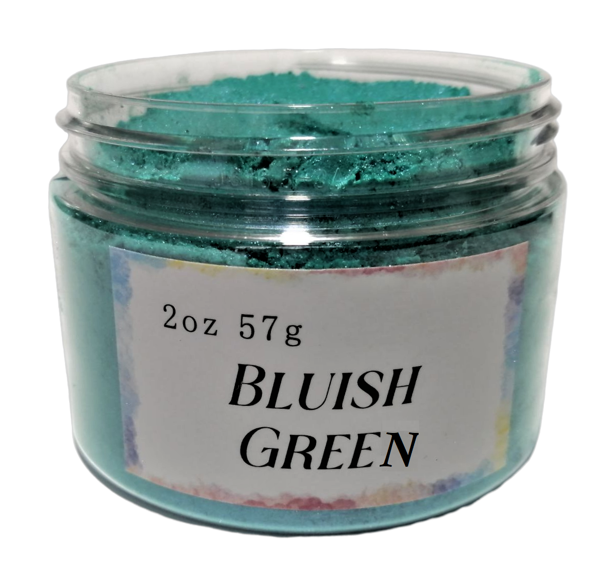 Mica Pigment Powder - Bluesih Green