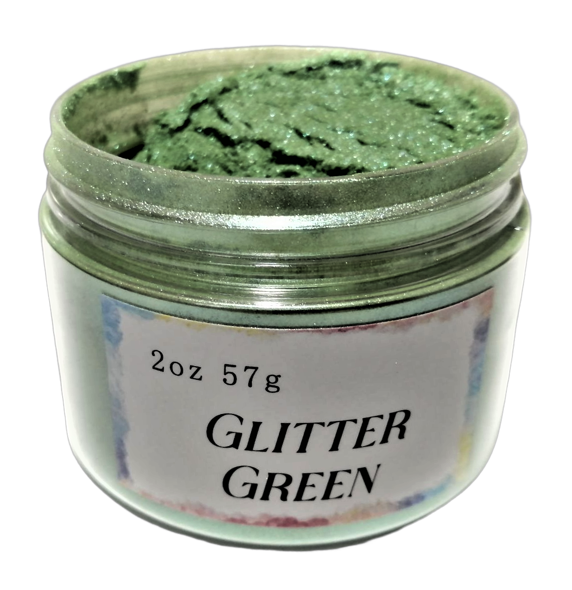 Mica Pigment Powder - Glitter Green