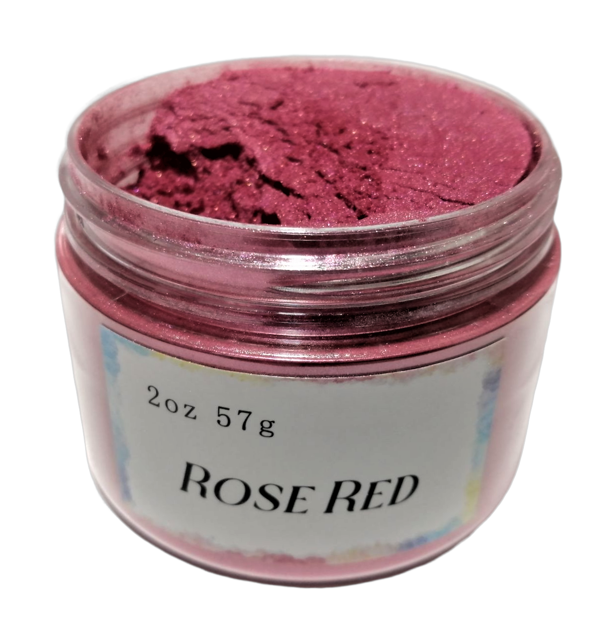 Mica Pigment - Rose Red