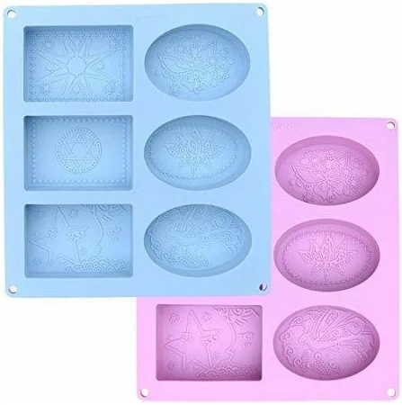 Soap Molds -  silicone, rubber, plastic